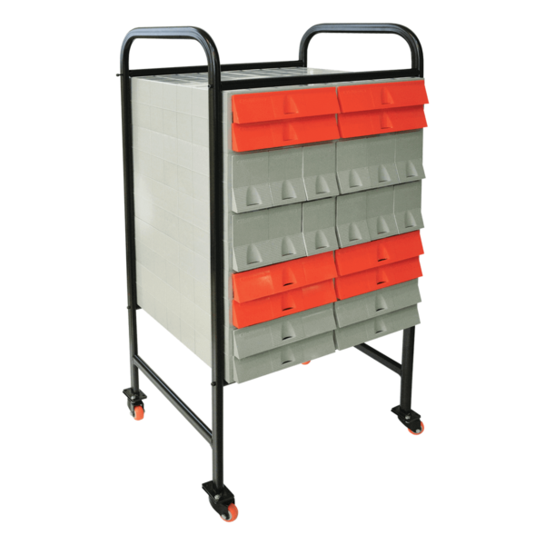 Metal Trolley for P.I.P. Filing Cabinets