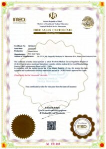 Hot Plate Export certificate